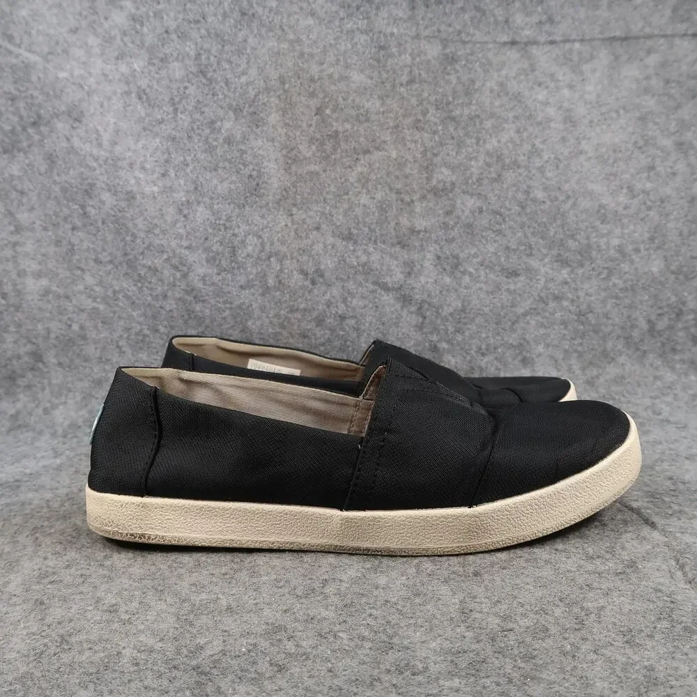 Toms Shoes Womens 8 Slip On Sneakers Casual Flats Loafers Comfort Avalon Trainer